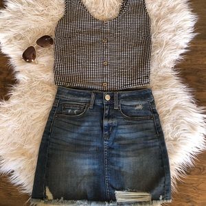 American eagle denim skirt